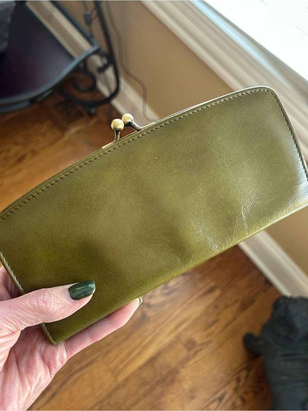 Hobo International Wallet/Clutch Olive Green